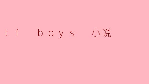 tf boys 小说